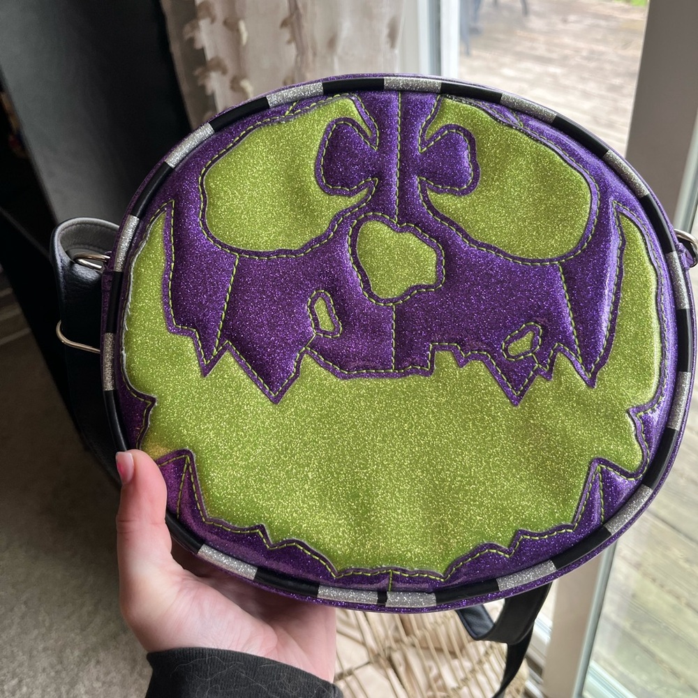 Love Pain & Stitches Pumpkin Kult Monster Purse